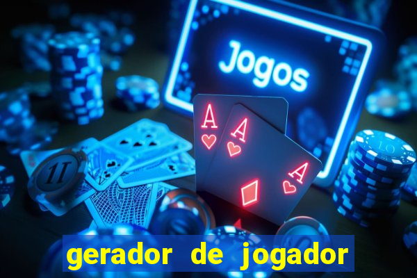 gerador de jogador de futebol